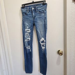 American Eagle NE(X)T Level Stretch Size US 00 Jeggings